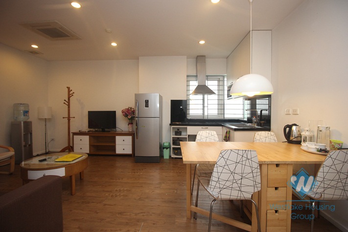 Beautiful two bedroom separate apartment for rent in Hoan Kiem District